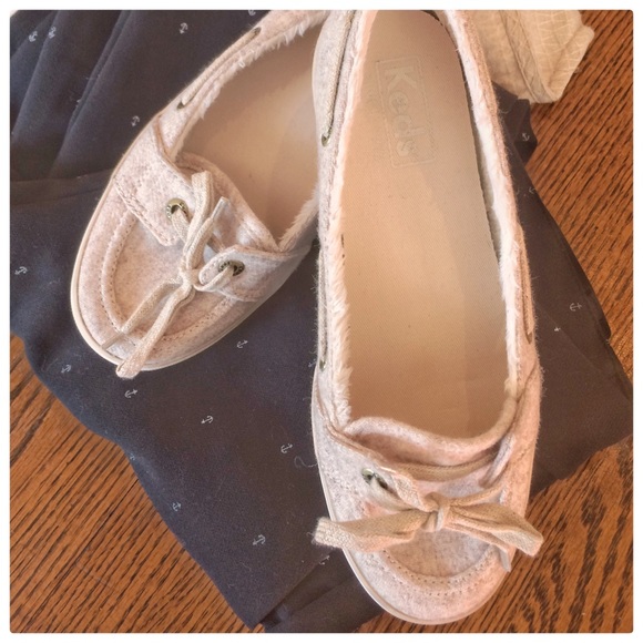 Teacup Boat Shoe with Faux Fur Lining by Keds -5- - Picture 1 of 10